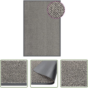 vidaXL Deurmat - Entreematten - Deurmat getuft 120x180 cm lichtbruin - Vloermat - Halmat - Bruine Deurmat