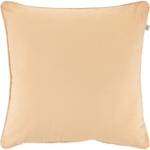 Dutch Decor JAVA - Sierkussen 50x50 cm - roze - zalm - pasteltint - 100% katoen - Inclusief binnenkussen