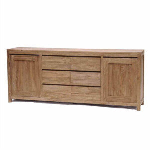 Tower Living Dressoir Corona teakhout 220 cm