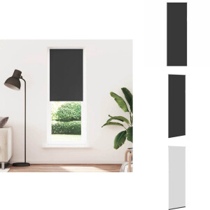 vidaXL Rolgordijn - Rolgordijnen - Dag- En Nachtgordijn - Verduisterend Rolgordijn - Rolgordijn verduisterend 80x230cm stofbreedte 75,7 cm polyester