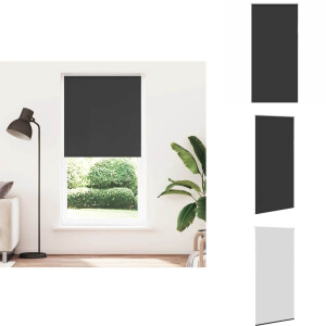 vidaXL Rolgordijn - Rolgordijnen - Dag- En Nachtgordijn - Verduisterend Rolgordijn - Rolgordijn verduisterend 100x210cm stofbreedte 95,7cm polyester