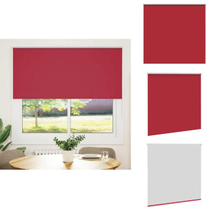 vidaXL Rolgordijn - Rolgordijnen - Dag- En Nachtgordijn - Verduisterend Rolgordijn - Rolgordijn verduisterend 155x150 cm stofbreedte 151,6 cm grijs