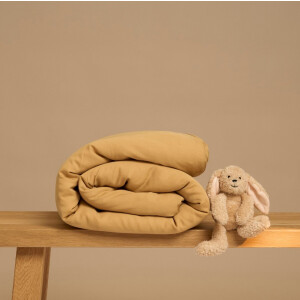 Coco & Cici Kind - TENCEL Twill Dekbedovertrek okergeel