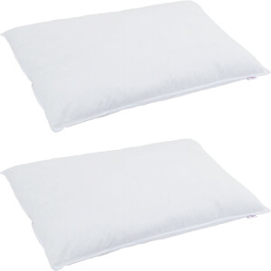 vidaXL - Deken - Set - met - kussen - 3 - st - Wit - Donsveer