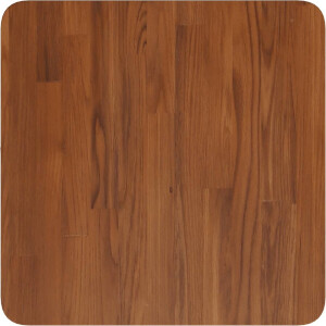 vidaXL Tafelblad 40x40x4cm Eiken Donkerbruin Massief Eikenhouten Tafelblad - Eikenhouten Tafeltop - Rustic Tafellaag - Vintage Tafelblad - Donkerbruin Tafelblad