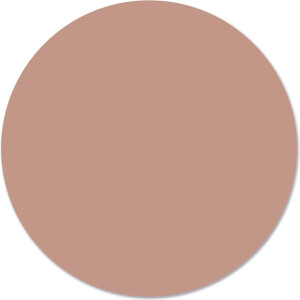 Label2X - Muurcirkel effen pale pink - Ø 120 cm - Forex - Multicolor - Wandcirkel - Rond Schilderij - Muurdecoratie Cirkel - Wandecoratie rond - Decoratie voor woonkamer of slaapkamer