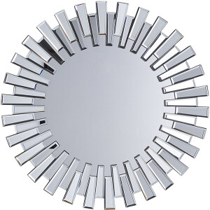 BELIANI CHOLET - Wandspiegel - Zilver - MDF