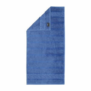 Handdoek Cawö Noblesse Uni Saphir