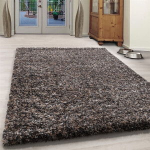 Flycarpets Lorium Vloerkleed - 240x340 cm - Taupe/Grijs/Beige - Hoogpolig