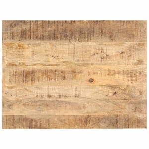 vidaXL - Tafelblad - 25-27 - mm - 70x60 - cm - massief - mangohout