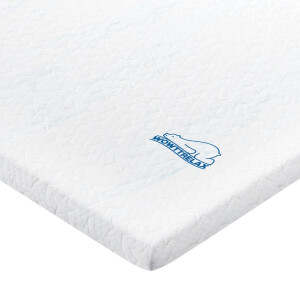 Asaam 90x200 cm Topper- Gel Dual-layer Memory Foam - Matras Topper Queen Size - Hoge Dichtheid Cooling Pad -Overdrukventiel bed Topper