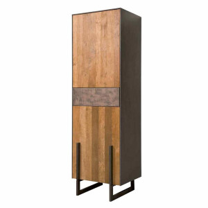 Tower Living Opbergkast Ora - Bruin Hout - 57x45x182cm