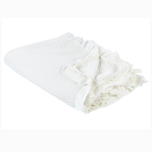 BELIANI HATTON - Sprei - Gebroken wit - 220 x 240 cm - Katoen