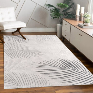 Paco Home Vloerkleed Woonkamer Laagpolig Patroon Bloemen Regenboog Patroon Geometrisch 80x300 cm