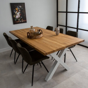 Eikenhout Tafelblad Rover 180 x 90 x 4 cm