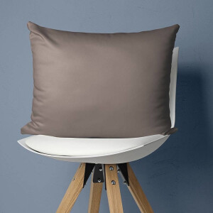Primaviera Deluxe Satijnen Kussensloop 2 pack - Kussenslopen - 60 x 70 cm - Taupe