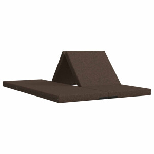 vidaXL - Vouwbare - Sofa - Bed - 140 - x - 67 - x - 45 - cm - Taupe
