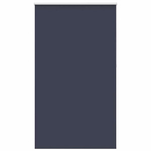 vidaXL - Rolgordijn - verduisterend - 125x230 - cm - stofbreedte - 121,6 - cm - blauw
