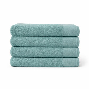 Saphira FRESH Handdoeken – 30x50 cm – Set van 4 – Groen – 100% Katoen – Ultra Zacht – Hoog Absorptievermogen – Sneldrogend – Hotelkwaliteit