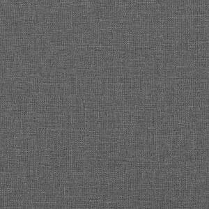 vidaXL - Bank - Donkergrijs - 156 - x - 82 - x - 85 - cm - Stof