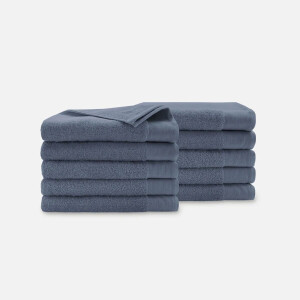 Walra Badhanddoek - Soft Cotton - Set van 10 - Hotel Kwaliteit - 100% katoen - 550 g/m² - 70x140 cm - Indigo