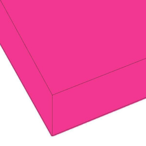 Brighton Hoeslaken - Fuchsia - 1 Persoons - 80x200