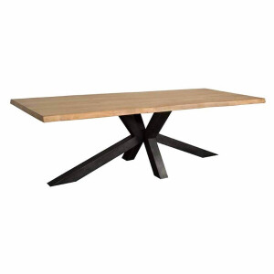 Tower Living Eettafel Sovana - Rechthoek Naturel Hout - 180x90x78cm