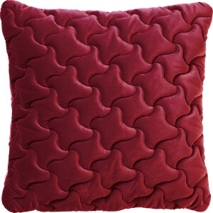 AMELIE | sierkussen 45x45 cm | Merlot | rood | Hoii | met duurzame kussenvulling