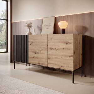 Meubella - Capri - Dressoir - Eiken - 150 cm
