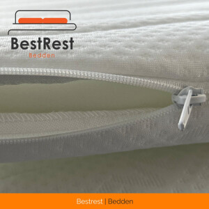 Topdekmatras - Topper - 180x200 Koudschuim - 7cm dik - Antibacterieel - Bestrest Bedden