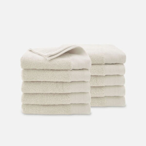 Walra Handdoek - Soft Cotton - Set van 10 - Hotel Kwaliteit - 100% katoen - 550 g/m² - 50x100 cm - Kiezel Grijs