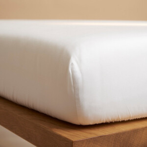 Coco & Cici TENCEL - Sateen Hoeslaken Wit 200x200x30