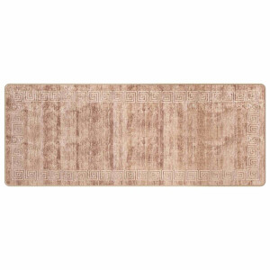 vidaXL - Tapijt - Runner - MARSA - Wit - 80 - x - 200 - cm - Polyester - en - PVC