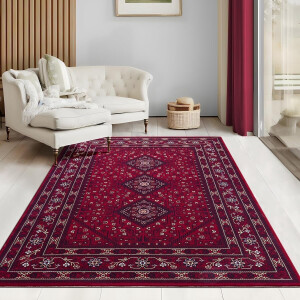 Flycarpets Klassiek Rood Vloerkleed Alcon - Oosters motief - Perzisch Tapijt - Woonkamer - 200x290 cm