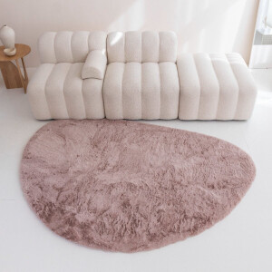 Grandstone Comfy - Vloerkleed - Stone Tapijt - 110 x 160 cm - Roze