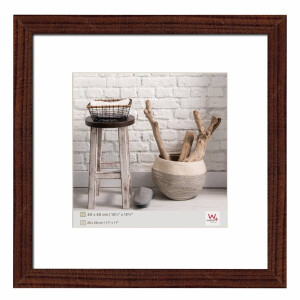 Walther Home - Houten lijst - Fotoformaat 40x40 cm - Walnoot