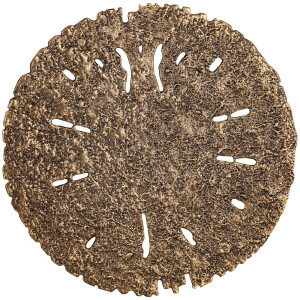 PTMD Wandpaneel Sandee - 61x1x61 cm - Aluminium - Goud