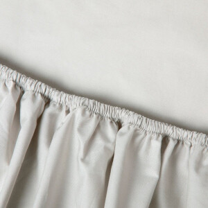 Kayori Kai Hoeslaken Katoen - 80-90x200cm - Matrasdikte 35cm - Rondom Elastiek - Offwhite