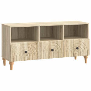 vidaXL - TV - Kast - Sonoma - Eik - 102 - x - 34,5 - x - 50 - cm - Geconstrueerd - hout