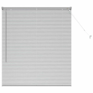 vidaXL - Venetiaanse - Jaloezieën - Zilver - 130 - x - 110 - cm - Aluminium