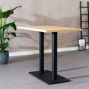 Bronx71® Bartafel Nils melamine eiken 140 x 80 x 109 cm