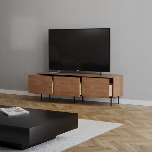 Bronx71® Tv-meubel Thomas rustiek eiken 150 cm