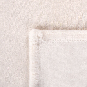BAYBURT - Deken - Gebroken wit - 150 x 200 cm - Polyester