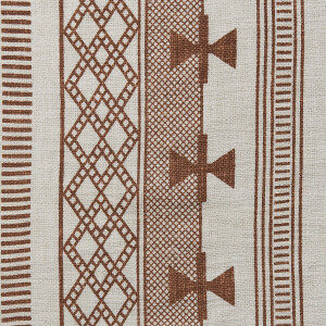 JORHAT - Plaid - Bruin - 130 x 180 cm - Katoen
