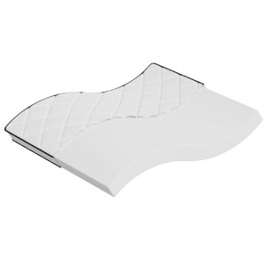 vidaXL Schuimmatras - Middelzacht - 160x200 cm Schuimmatras - Schuimmatrassen - Tweepersoonsmatras - Foam Matras