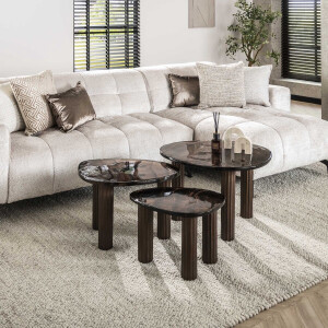 Hoyz Collection - Salontafel Eclipse S - Koper Antiek Finish