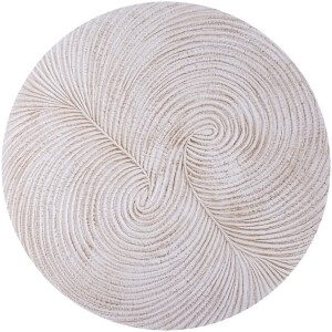 PTMD Wandpaneel Wiktor - 90x2x90 cm - MDF - Wit