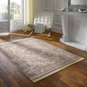 Perzisch tapijt - Regal Felix taupe 95x140 cm