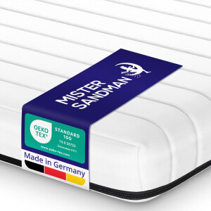 Matras 90 x 200 cm - Hoogte ca. 11 cm - Koudschuimmatras - Matras 90x200 eenpersoons - Ergonomisch - Ademende matrassen - Matras Zacht