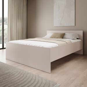 Meubella - Montalo - Tweepersoonsbed - Beige - 160x200 cm
